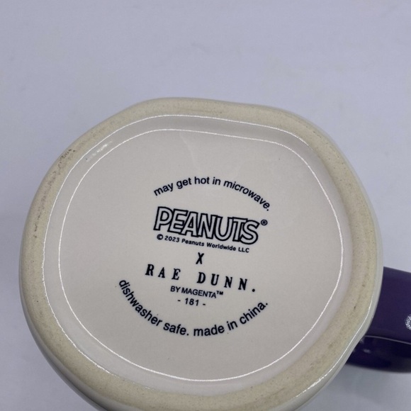 Peanuts x Rae Dunn Snoopy Magic Potion Warlock Ceramic Coffee Mug 2023 - Picture 5 of 10